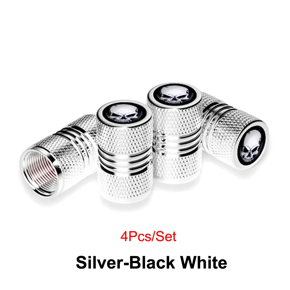 Skull-Silver-White