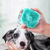 Silicone Pet Bath Brush Cleaning Massage Cat Brush Soft Skin-Free Dog Brush Soft Hair Bath Silicone Deep Cleaning Pet Comb 1