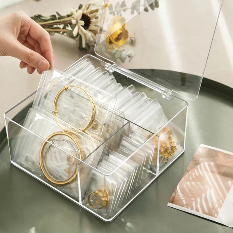 Anti-Oxidation Jewelry Storage Bags And Boxes Earrings, Earrings, Necklaces, Boxes, Portable Earrings, Rings, Ziplock Bags