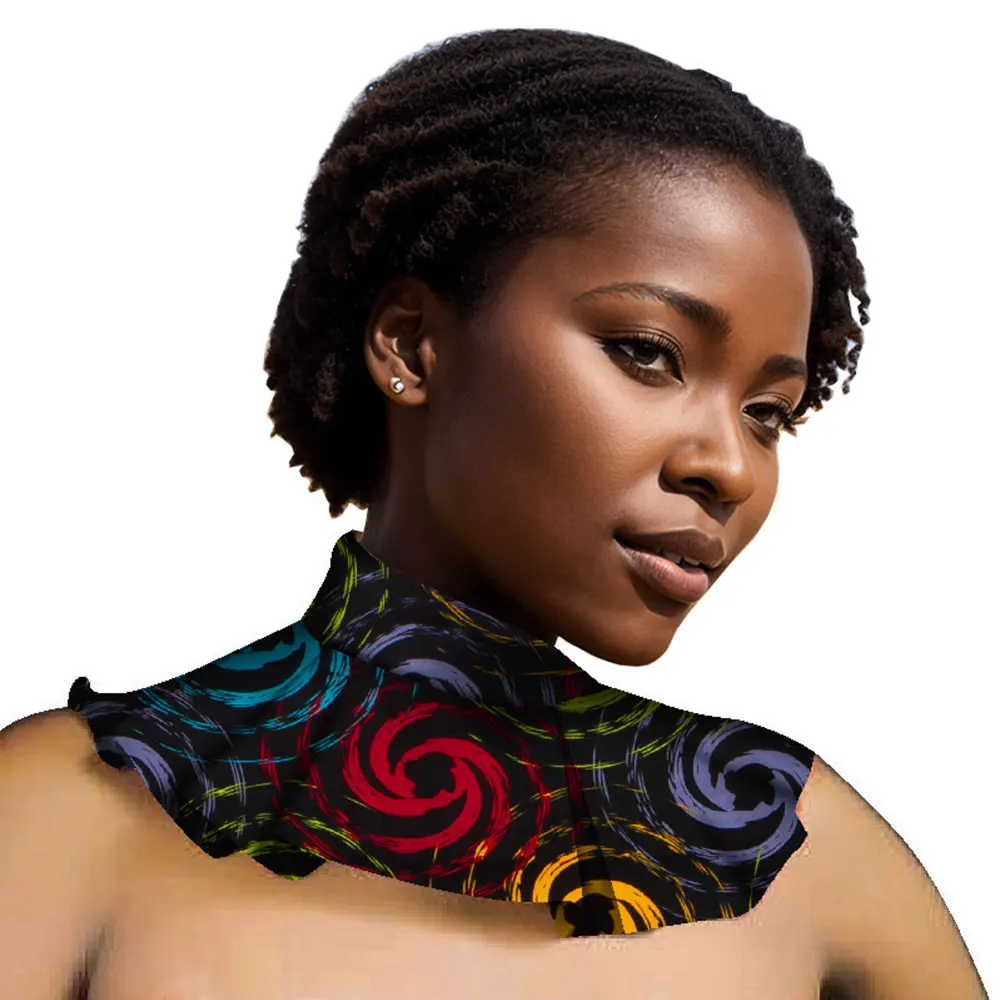 2023 African Rope Chain Statement Necklace Ankara Women Jewelry Handemade Collares Chokers Necklace Jewelry Boho Design WYB166