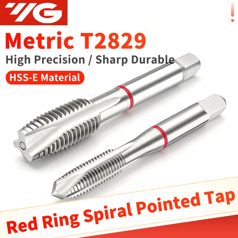 Korea YG T2829 Spiral Pointed Tap Machine Thread Tap