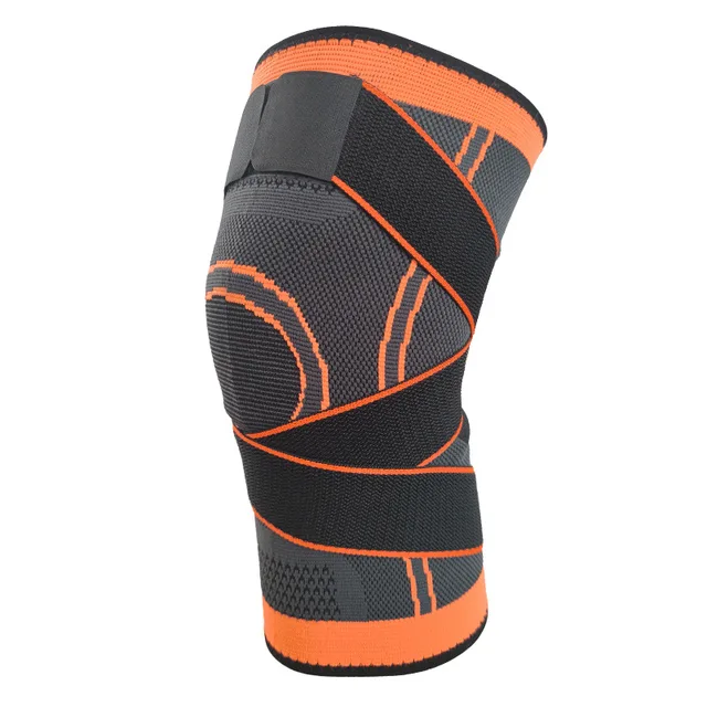 2PCS Knee Pads Sports Pressurized Elastic Kneepad Support Fitness Basketball Volleyball Brace Medical Arthritis Joints Protector 4