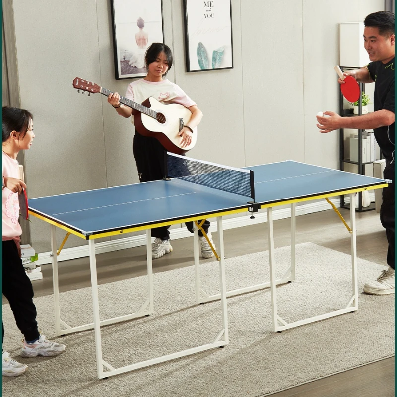 

Children's table tennis table indoor home foldable and portable