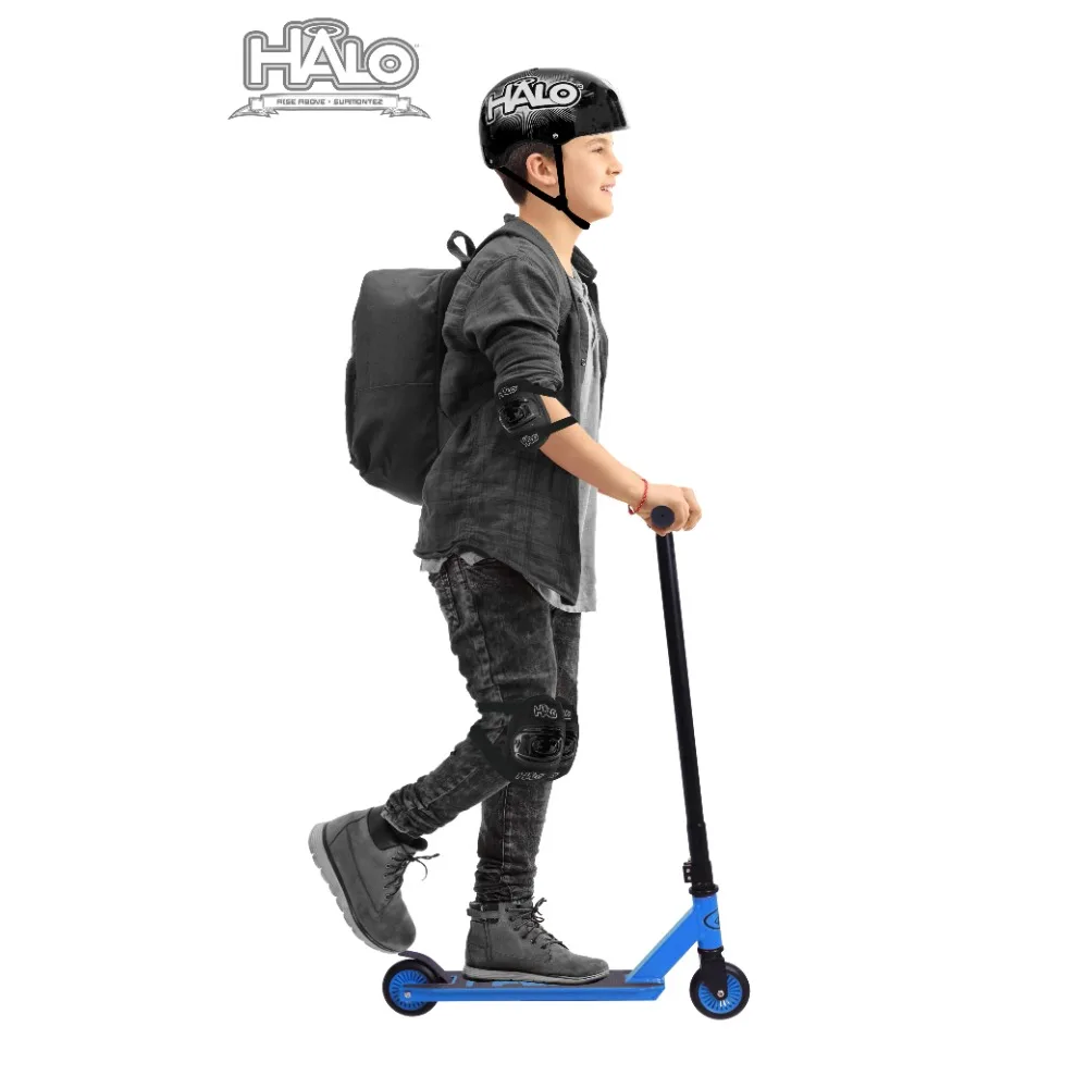 

Stunt Scooter Electric Supreme Stunt Scooter - Magic Blue - 5+ 220 Lbs Weight - Boys or Girls Escooter M365 Kickboard Children