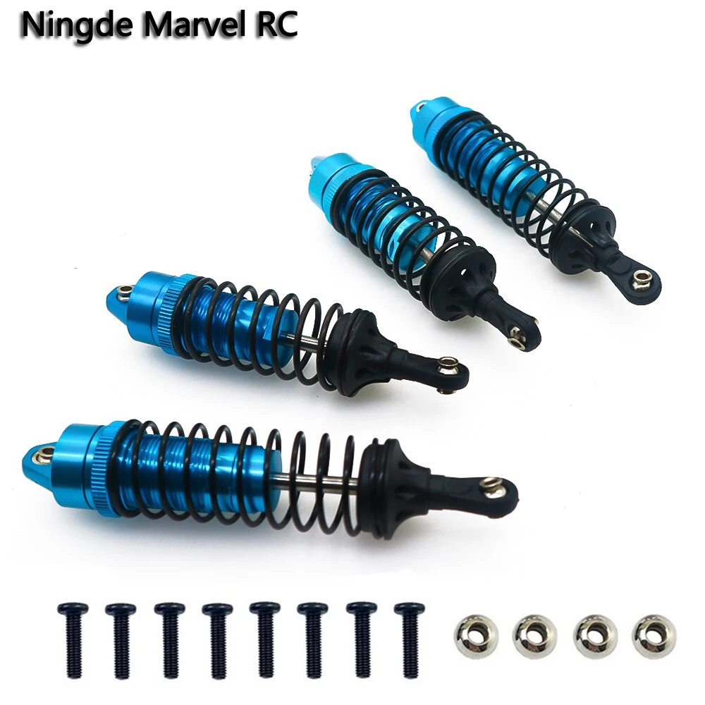 Gruppo Auto Telecomando Ammortizzatore Anteriore/Posteriore In Alluminio Per Parti 1/10 Traxxas Slash 4X4 4Wd 2Wd Rustler Vxl Stampede