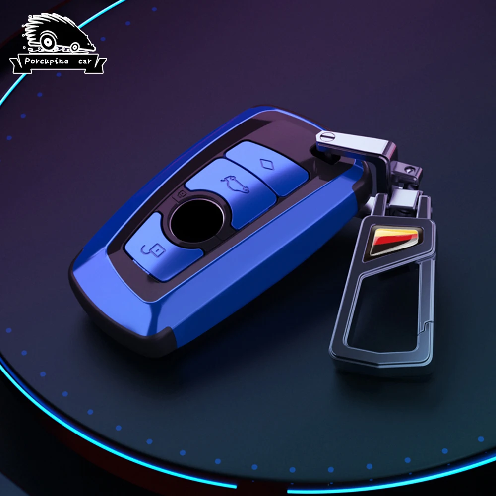 PC Car Key Case Cover For Bmw F20 F30 X4 I3 M3 M4 F31 F34 F10 F11 X3 F25 1 3 5 Series Styling Protection Bag Accessories