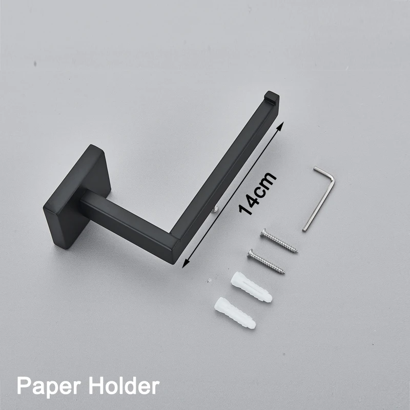 Black Paper Holder