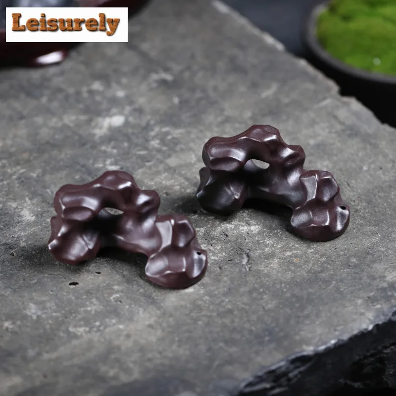 Taihu Lake Stone Zisha Penholder Tea Pet Boutique Tea Games Tea Figurine Play Toys Tea Statue Ornaments Can Be Raised Supplies