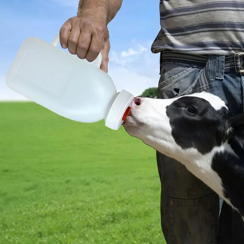 Calf Nursing Bottle Feeding Bottle Calf Drink Goat Baby Goat Supplies Nursing Bottles For Lamb Small