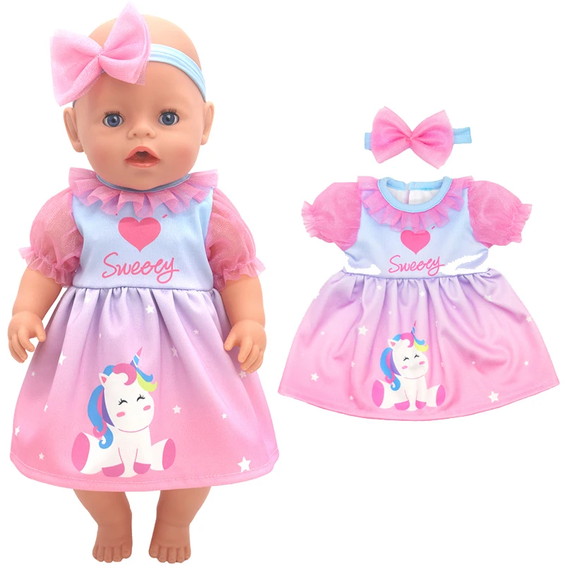 Doll Clothes Baby Doll Camouflage Coat 17" Reborn Children Gift Toys Costume