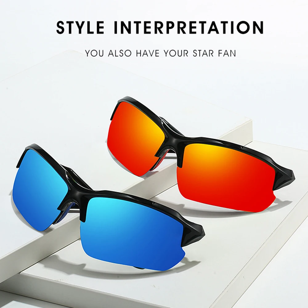 COOLMEN 안티 UV HD 편광 선글라스 보트 타기, 낚시, 사이클링에 이상적, 눈부심 감소 및 유해한 광선 차단 8827