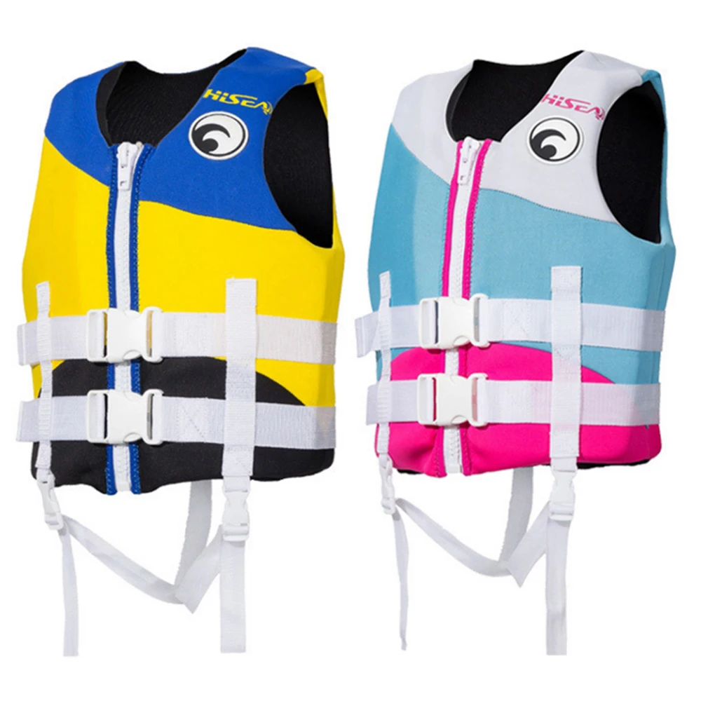 

Новый детский плавучий жилет, неопреновый спасательный жилет для мальчиков и девочек, пенопластовый плавающий жилет, пляжный спасательный жилет для начинающих