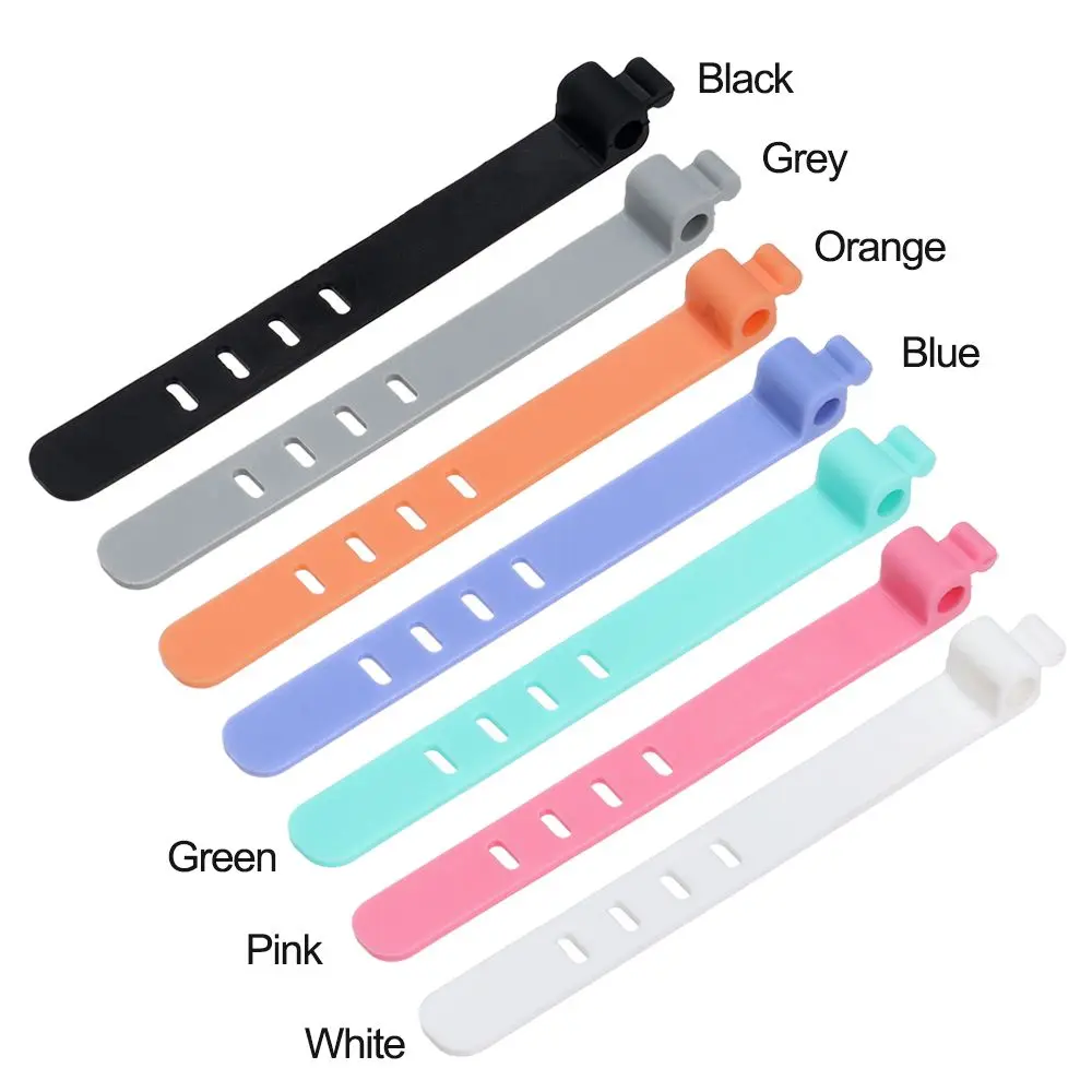 12 Pezzi 360 Grado Ruotare Clip del Cavo Auricolare Abbigliamento Clip per Cuffie per Auricolare Cuffie Cavo e Filo, Nero