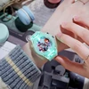 MINISO Disney Children Watch Frozen Princess Pattern Led Glowing Flash Fashion Kids Quartz Wristwatch Christmas Gifts 6