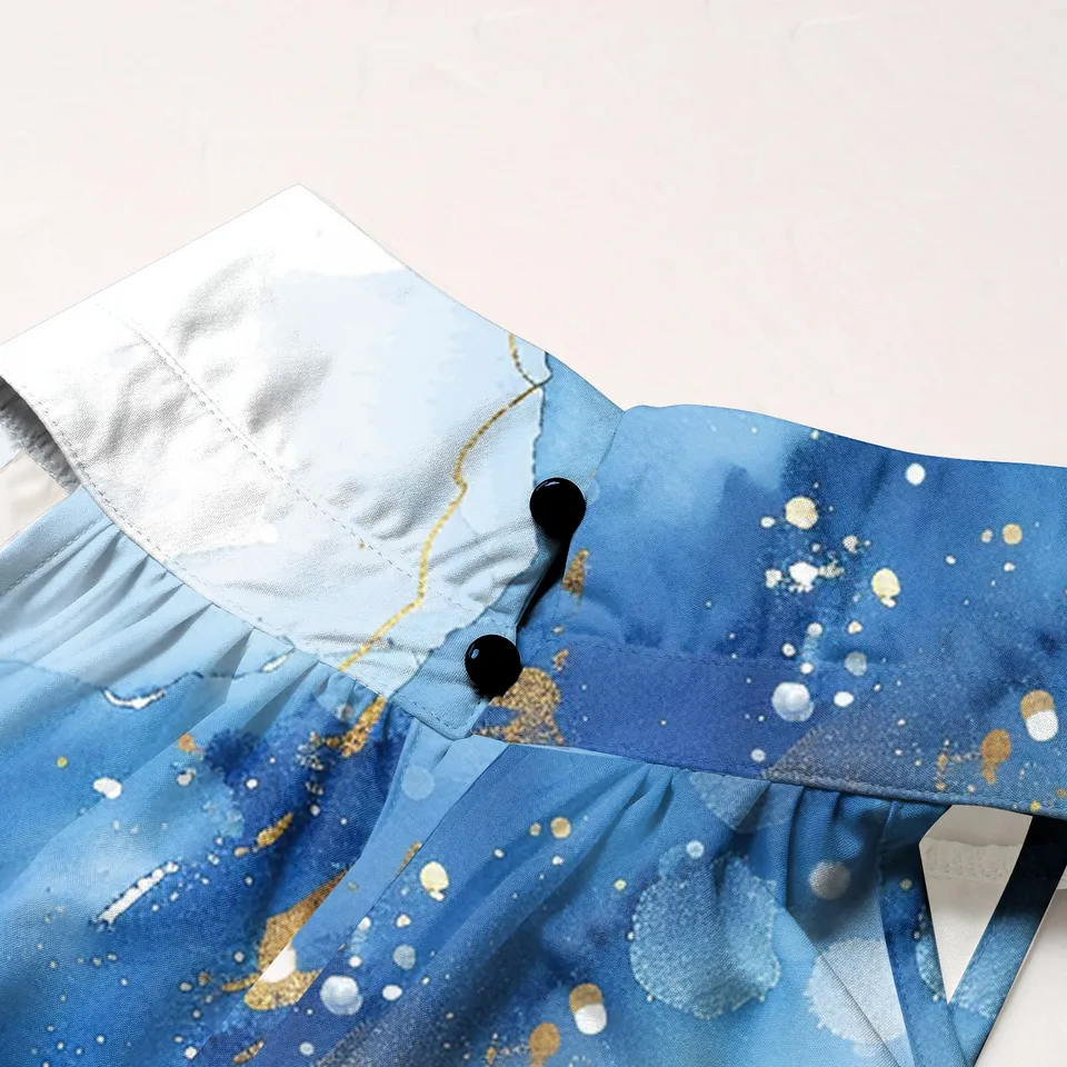 Casual Printed Beach Dresses for Women Summer