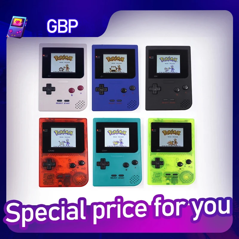 Original-factory-refurbished-Game-Boy-GBP-game-console-8-color-modes-13 ...
