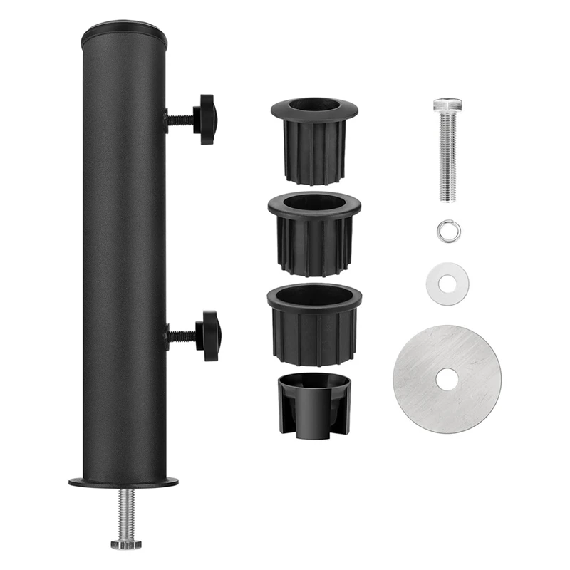Umbrella Stand Tube Outdoor,Outside Stone Umbrella Tube Base,Table Bracket,DIY Mount