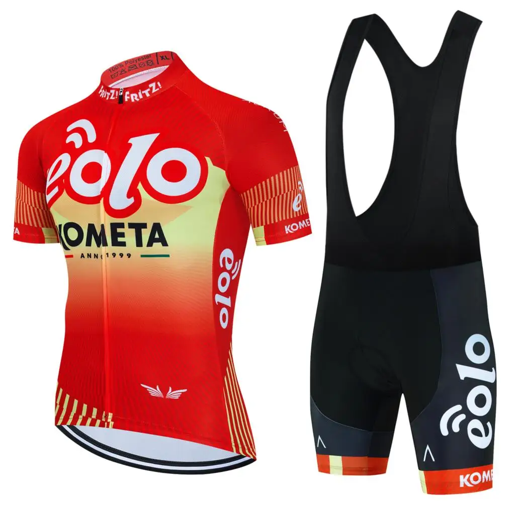 

Men's Cycling Jacket for Bicycle Clothing Man Mtb EOLO Professional Shirt 2024 Clothes Summer Shorts Uniform Complete Teams Bib