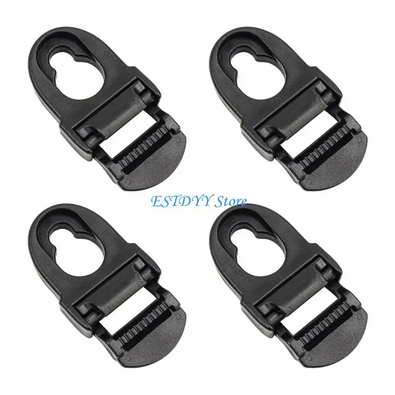 G6DE 4pcs 야외 다기능 버클 등반 Carabiner 버클 여행 및 등산을위한..