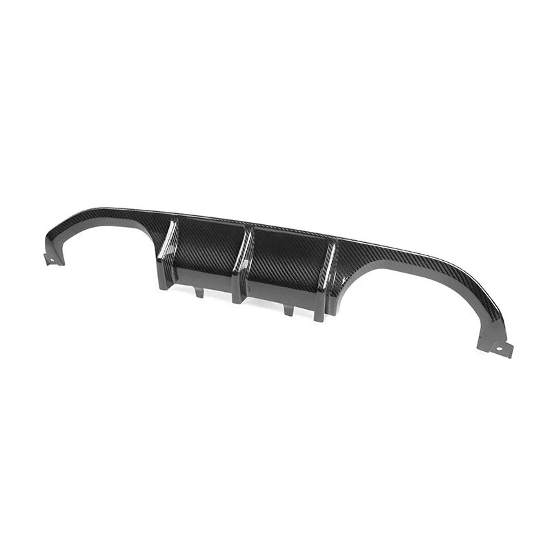 Real Carbon Fiber Rear Diffuser Bumper Lip Spoiler for BMW 3 4 Serises