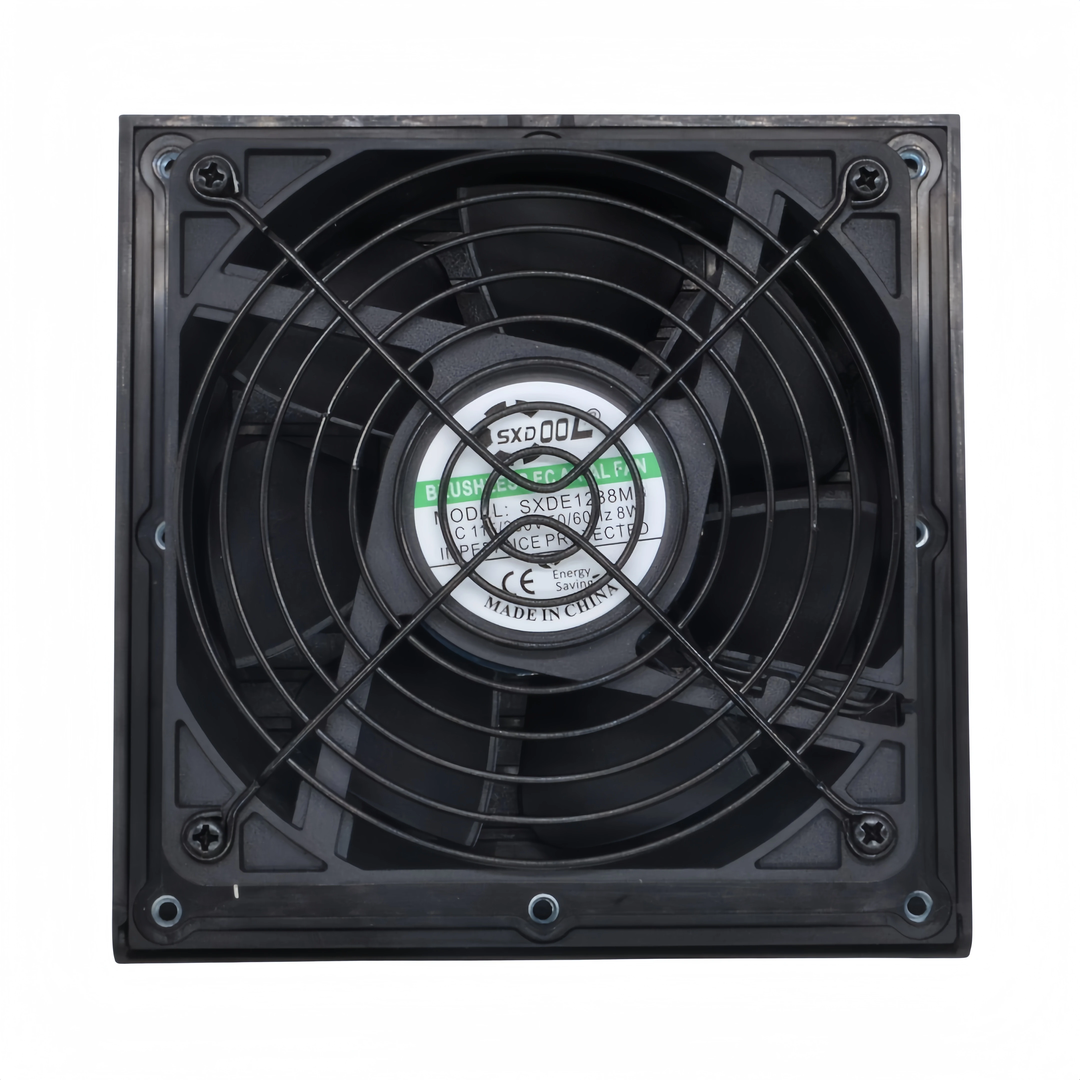 803 150*150mm 인클로저 캐비닛 인공 호흡기 필터 키트 120mm X 38mm AC EC 115V 230V DC 12V 24V 냉각 팬 방진 방수