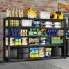 Garage Shelving 3300 LBS Capacity Sorage Shelves Heavy Duty 5 Tier Adjustable Metal Organizer Wire Rack 60"L x 24"W x 78"H 2