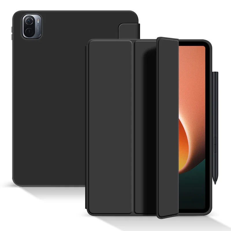 

For Xiaomi Mi Pad 6 5 Case Folding Stand Soft TPU Back for Mi Pad MiPad 5 Pro redmi pad 10.61'' Tablet Case
