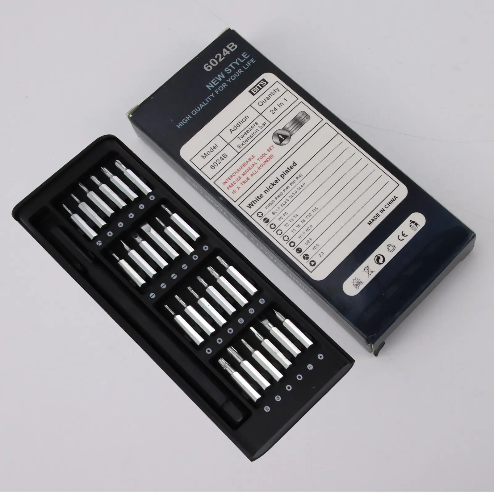 1 Set 24 in 1 Screwdriver Set Multifunction Home Appliance Disassembly Tool Precision Combination precision screwdriver set screwdriver set