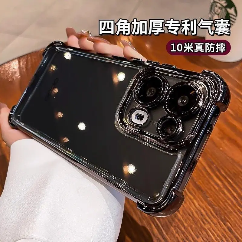 Luxury Silicone Transparent Skin-Friendly TPU Case Cover - Premium Bumper