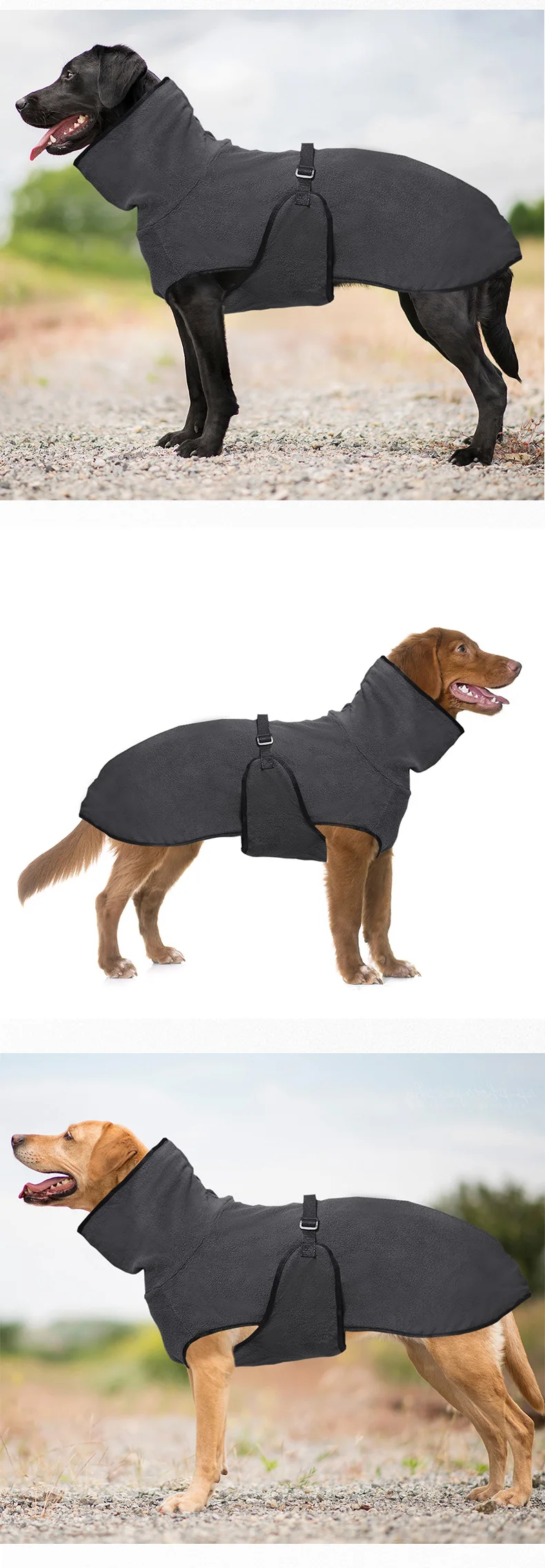 Clothes For Large Dogs Winter Warm 4