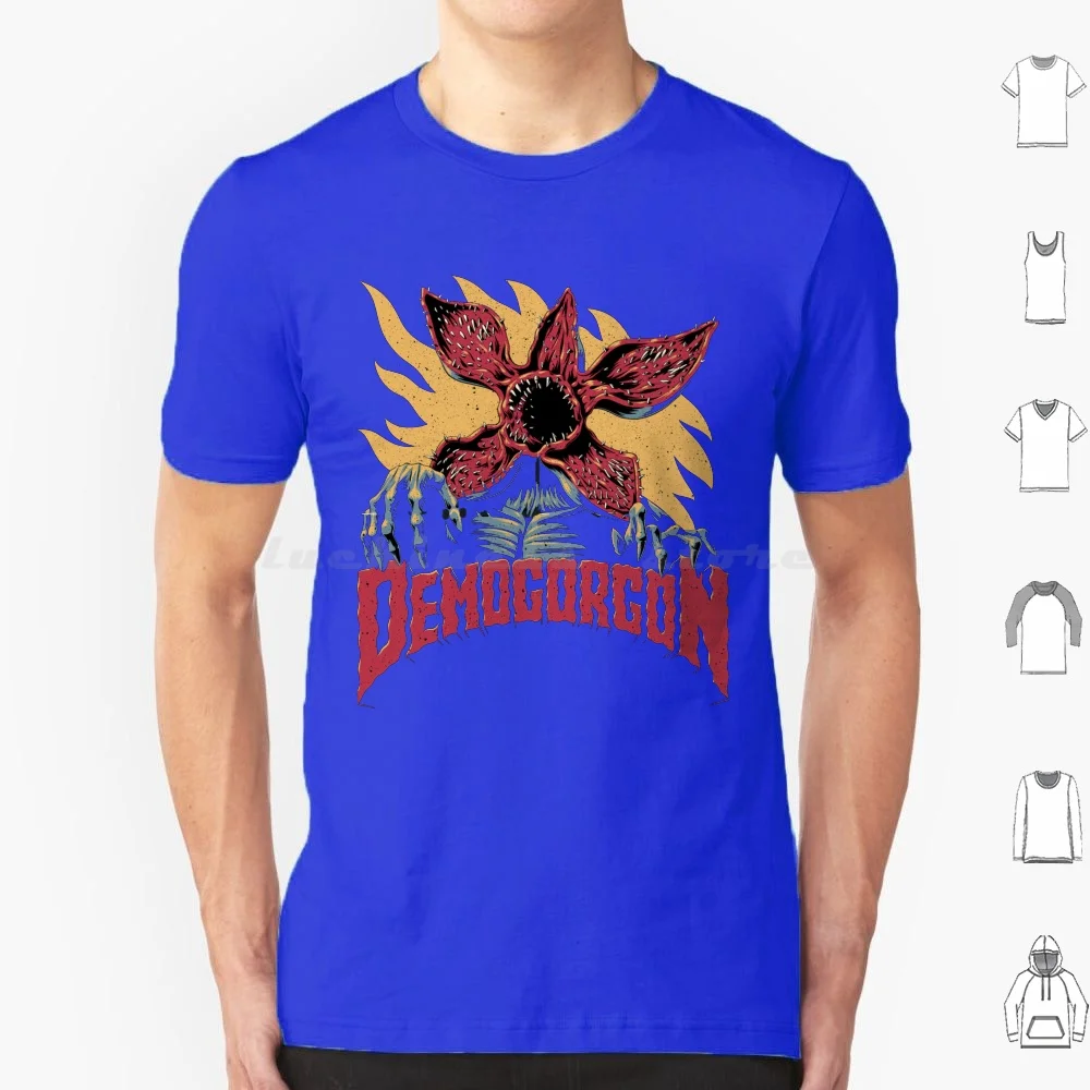 thumbnail image 1 of Camiseta Demogorgon 6Xl Algodón Cool Tee Demogorgon Once Netflix Dustin Stranger Mike Cosas Lucas Upside Down 80S Tv Horror, 1 of 5