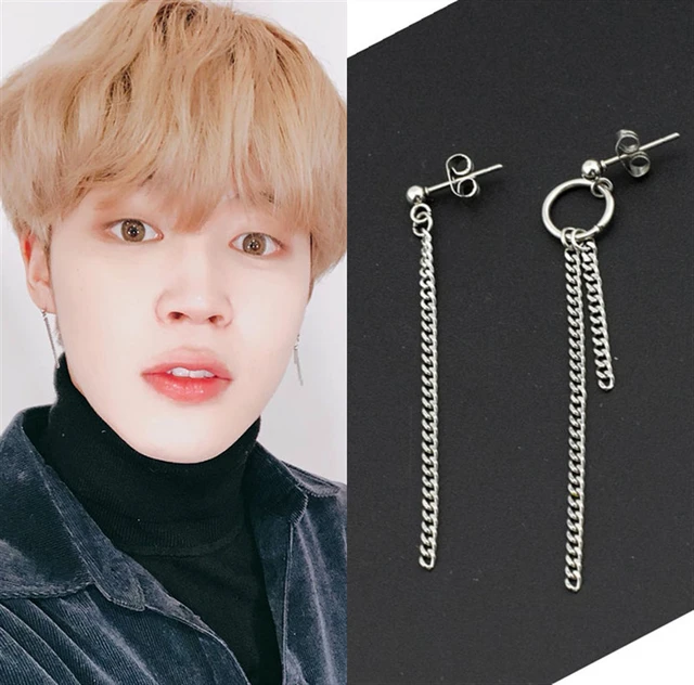 Aggregate more than 86 chain earrings kpop latest 3tdesign.edu.vn
