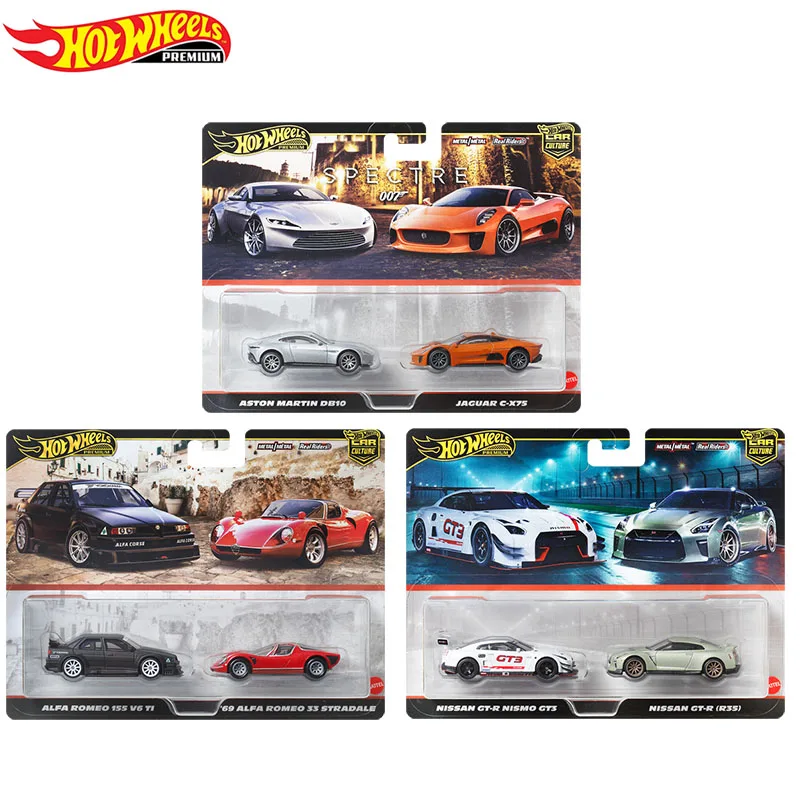 Mattel R35 Mattel Hot Wheels Premium Car Culture HBL96 2-Pack Nissan GT-R Nismo ...
