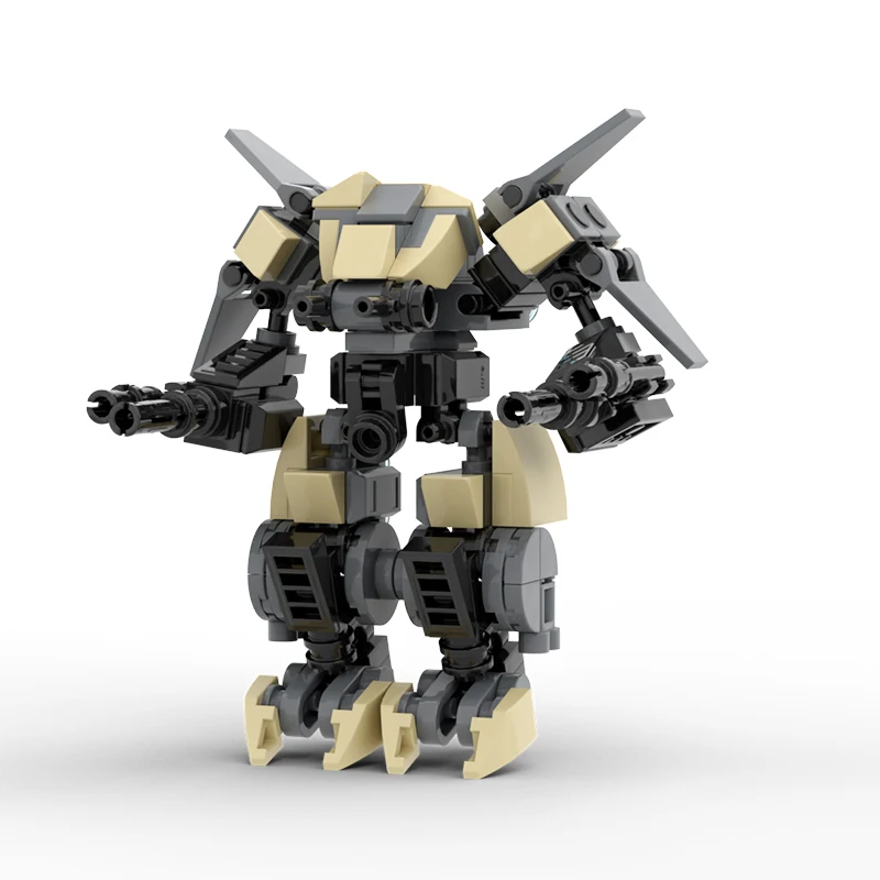 MOC High-Tech Titanfall 2 Kane's Scorch Titan Building Blocks Set Machine  Mecha Robot Bricks Model