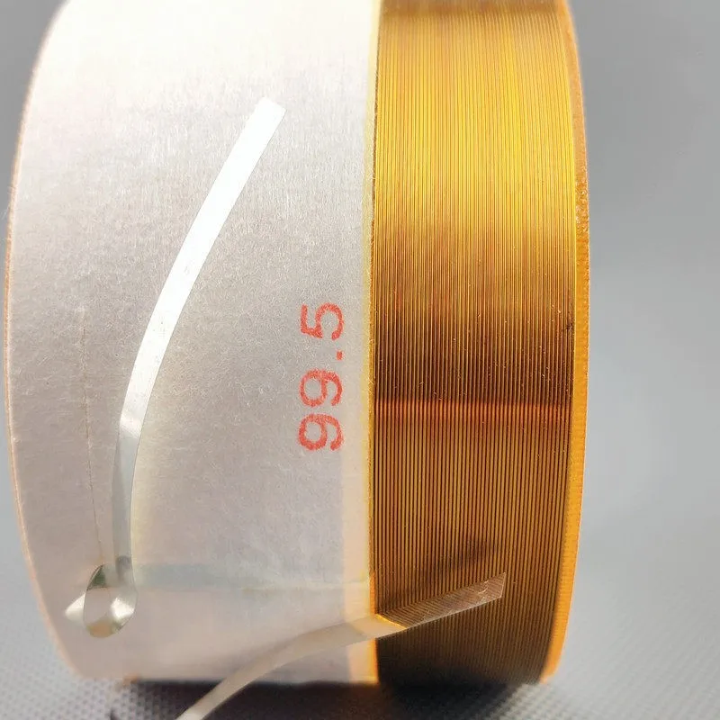 1pcs 99.5mm 우퍼 스피커 보이스 코일 유리 섬유 스켈레톤 코일 알루미늄 라운드 와이어 수리 우퍼 액세서리 Diy