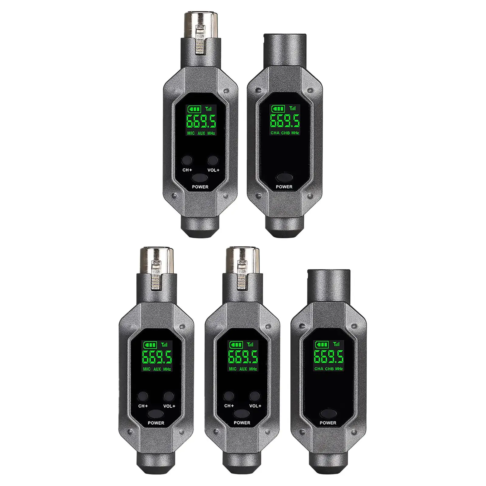

Dynamic Microphone Wireless System for Stereos Dynamic Microphone PA System