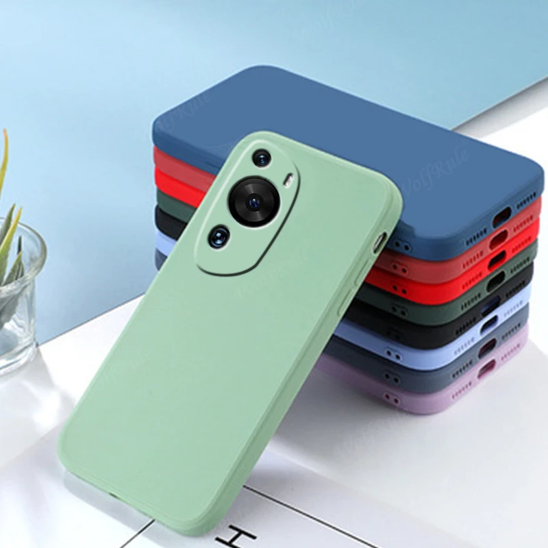 Per Huawei P60 Art Case Per Huawei P60 Art Capas Bumper Back Antiurto Silicone Tpu Soft Cover Huawei P60 Pro P 60 Art Fundas