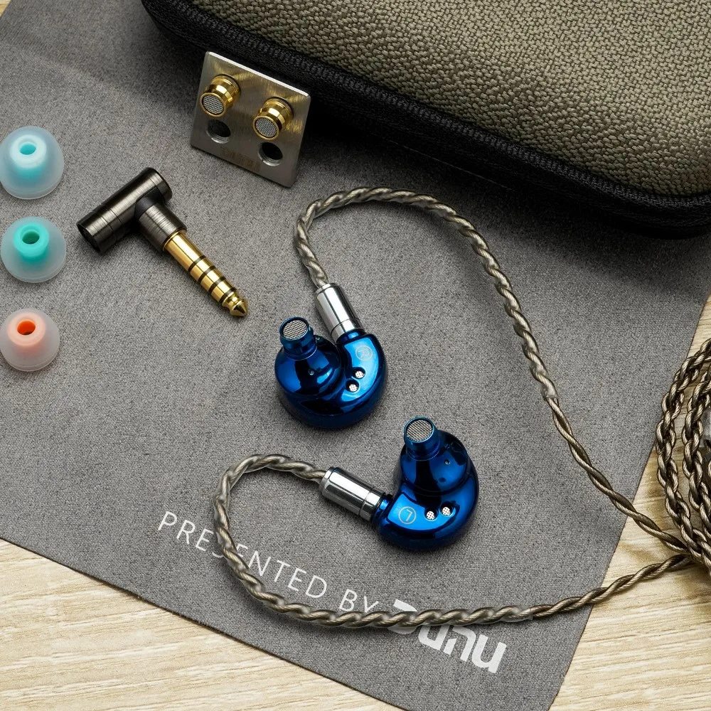 DUNU Falcon Ultra Dynamic Driver Earphone In Ear Monitors Klein