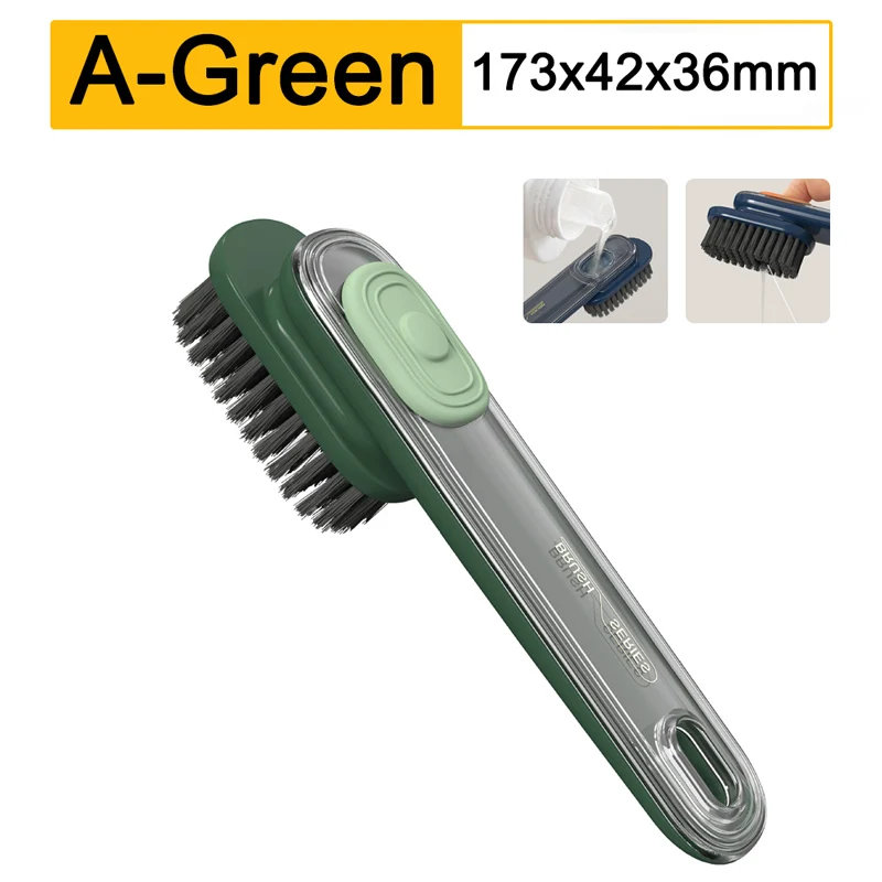 Dropship Deep Cleaning Shoe Brush Automatic Liquid Discharge Cleaning Brush  Soft Bristles Household Laundry For Daily Use Cleaning Tool to Sell Online  at a Lower Price
