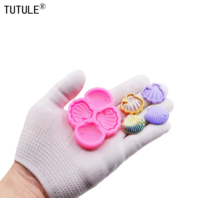 Kit Stampi Per Orecchini In Resina - 8 Stampi Con Ganci E Anelli Inclusi