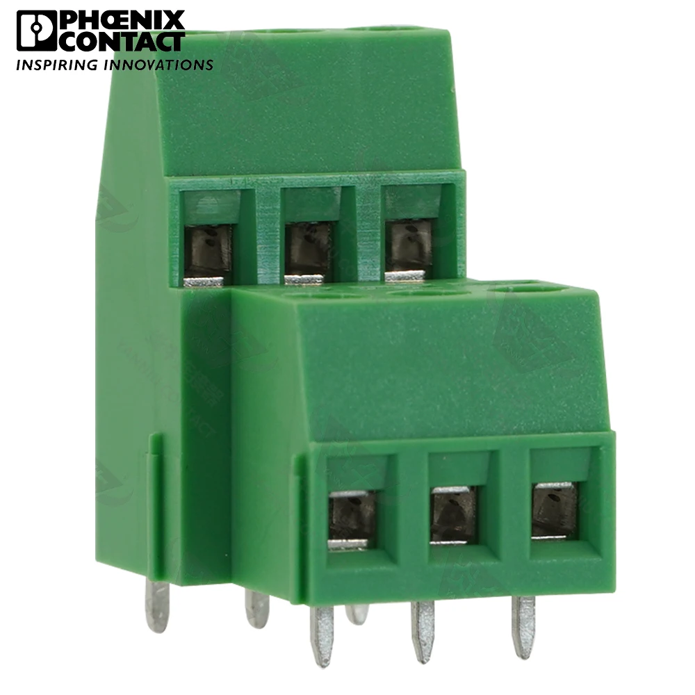 

5.0mm Original Genuine Phoenix Contact Connector PCB Screw Terminal Block 6 Pin Double MKKDS 1.5 5.0 1725025 Wire-to-board 17.5A