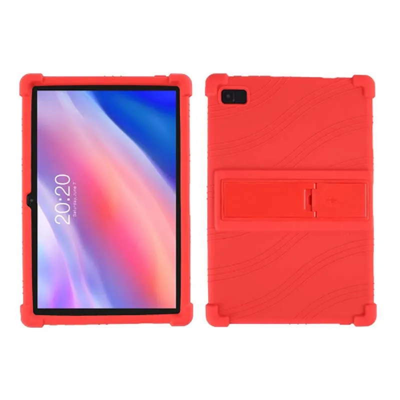 Custodia Protettiva In Silicone Morbido Per Teclast T40 10.4 Pollici, Ultra Leggera Con Supporto, Colore Rosa - 2