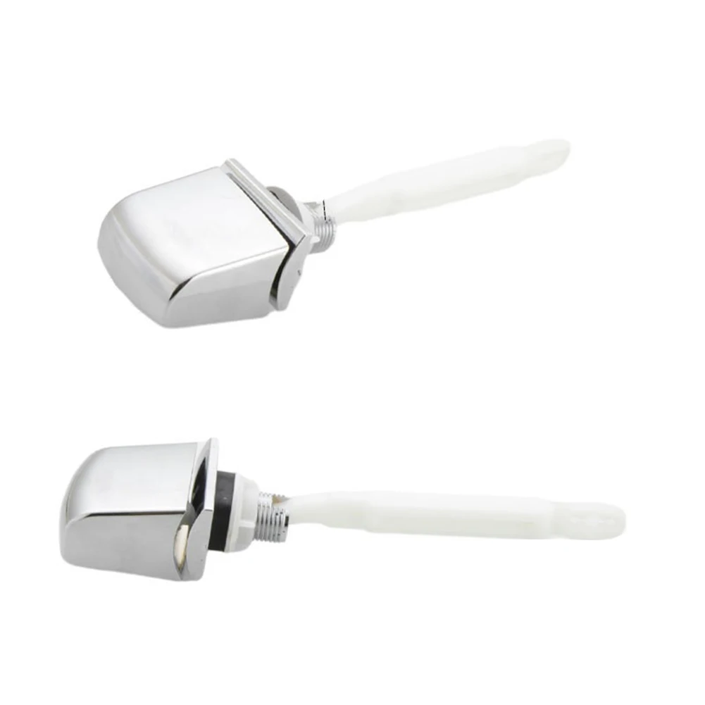 Toilet Flush Lever Switch Push Button Tank Replacement Bathroom Toilet Parts 1pc