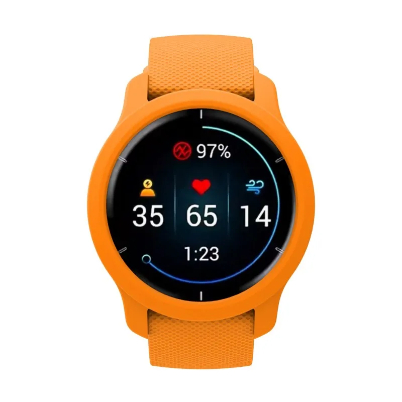 Soft Silicone Strap and Protective Bumper Case