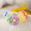 Cute Ins Style Cat Dog Knitted Collar Crochet Flowers Collar Pet Drool Scarf Bib Pet Necklace Accessories Pure Hand Knitting 5