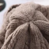 100%Pure Wool Women's Hat For Winter 2023 Warm Soft Luxury Cashmere Beanies Bonnet Twists Slouchy Street y2k Skullies For Girl 4