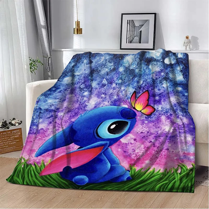 3D Printing Disney Stitch Cute Cartoon Blanket Fluffy Children and Adults Sofa Plush Bedspread Throw Lunch Blanket for Sofa Bed 3D Printing Disney Stitch Cute Cartoon Blanket Fluffy Children and Adults Sofa Plush Bedspread Throw Lunch Blanket for Sofa Bed