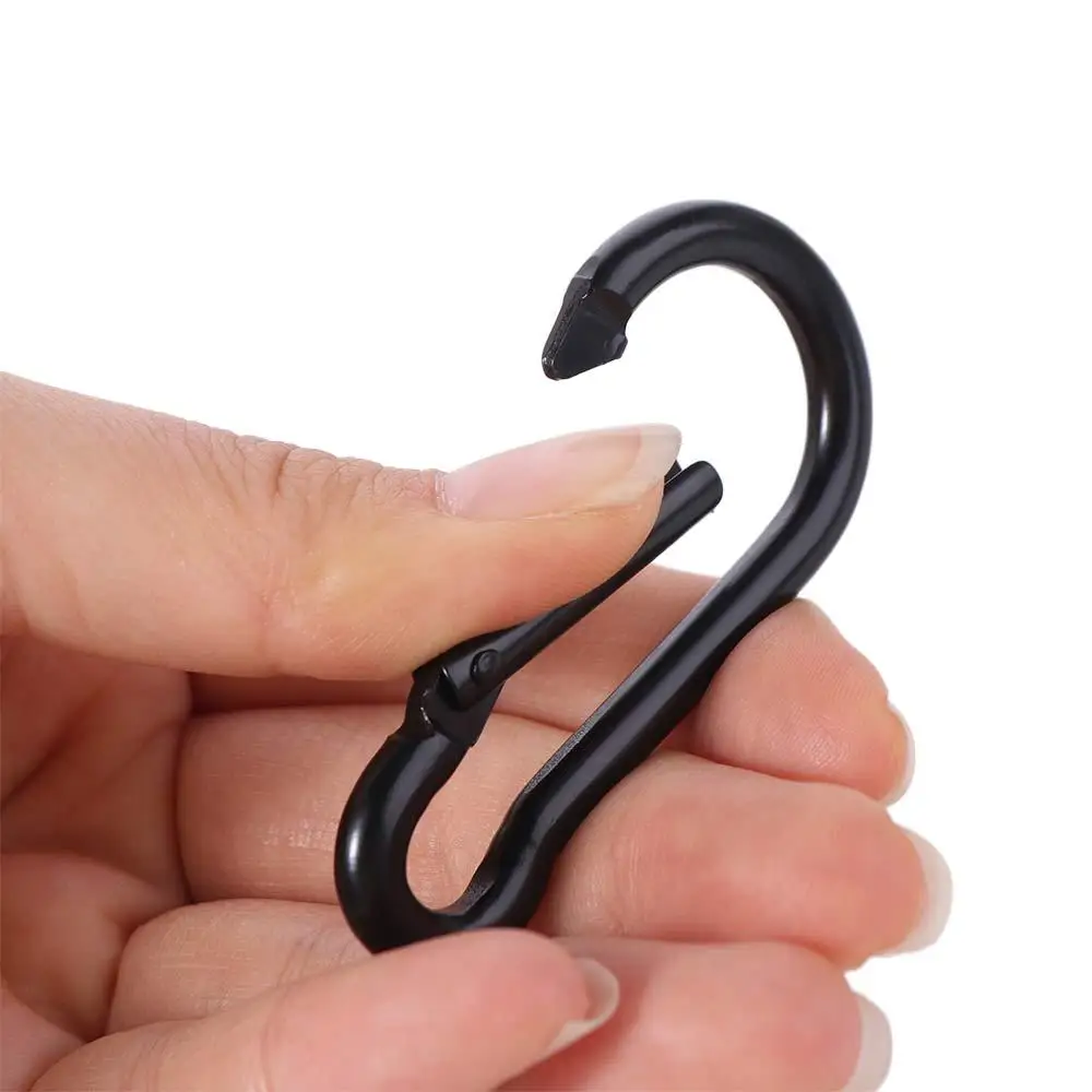 5 stücke Kürbis Geformt Kürbis Karabiner Schlüsselbund Quick Link Lock Ring Bergsteigen Haken Schützen Langlebig Kürbis Sicherheit Schnalle – Detail 7