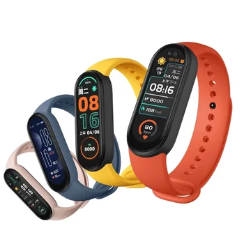 2021 M6 Smart Watch Sports Bracelet Heart Rate Fitness Tracking for Xiaomi Apple Android Wearables 2