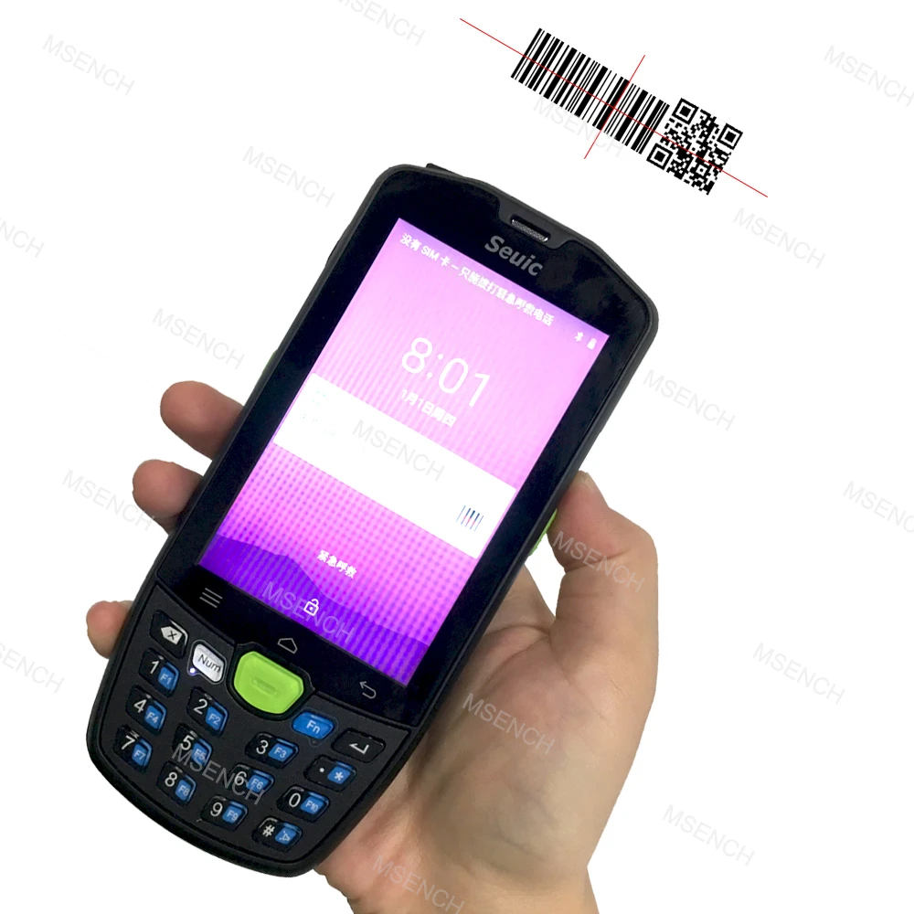 book scanner Seuic All New AUTOID9 Android 9.0 Wireless Handheld PDA Mobile Terminal With 1D 2D Barcode Scanner In Warehouse hp scanner